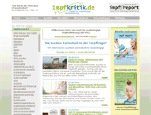 Tablet Screenshot of impfkritik.de